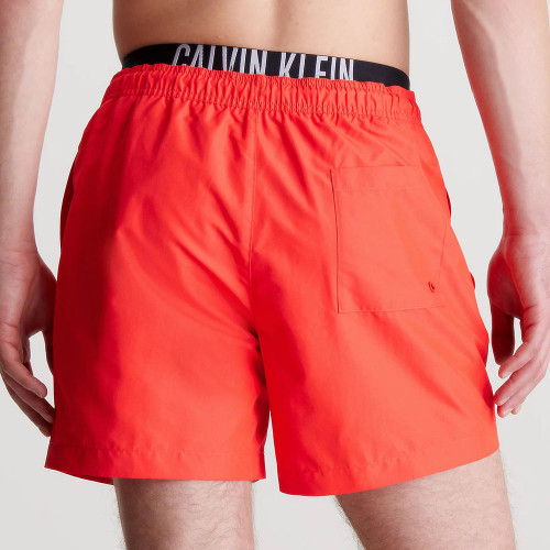 Calvin Klein Ανδρικό μαγιό Double Waistband Swim Shorts - Intense Power